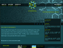 Tablet Screenshot of mk-chemical.com